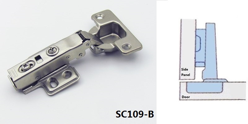 Soft close Hinge with clip on Plate SC109-B