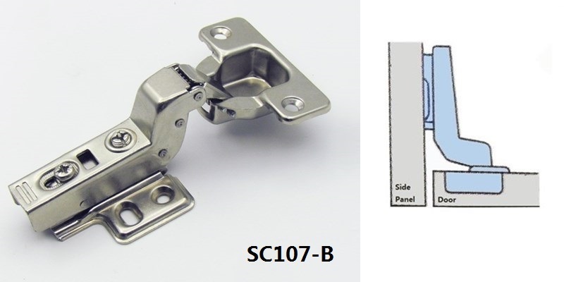 Soft close Hinge with clip on Plate SC109-B