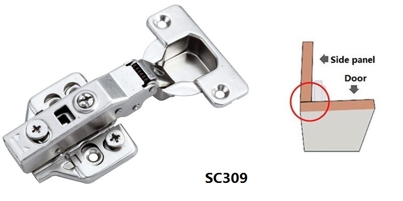 3D Hydraulic Hinge , Clip On