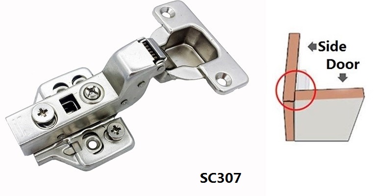 3D Hydraulic Hinge , Clip On