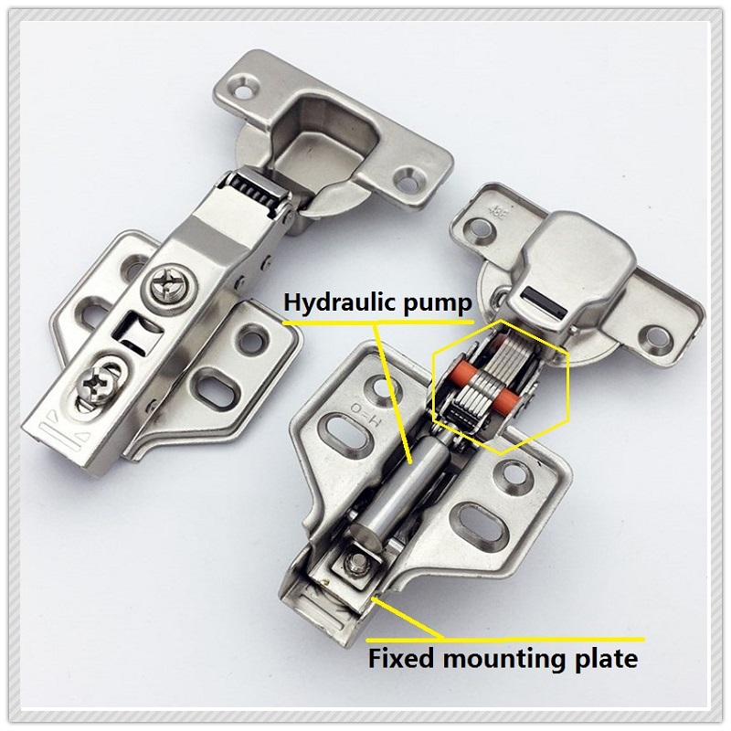Hydraulic Hinge Fixed Plate