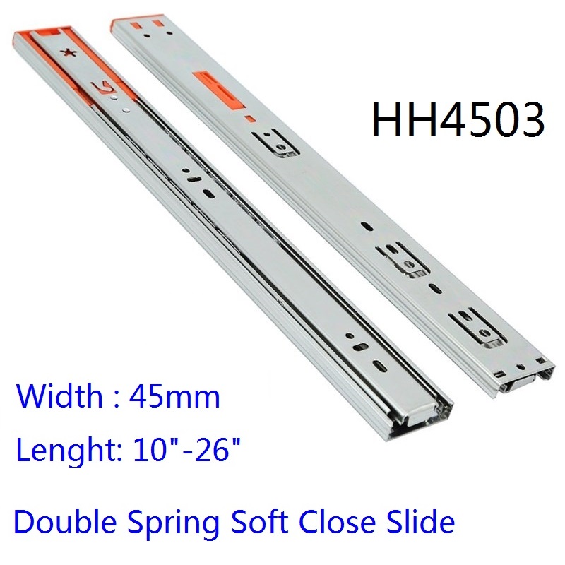 HH4503 Soft Close，Ball Bearing Slide