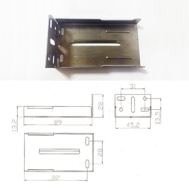 Slide end socket for 45MM slide