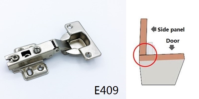 40MM Cup Slide On Hinge, Two Way