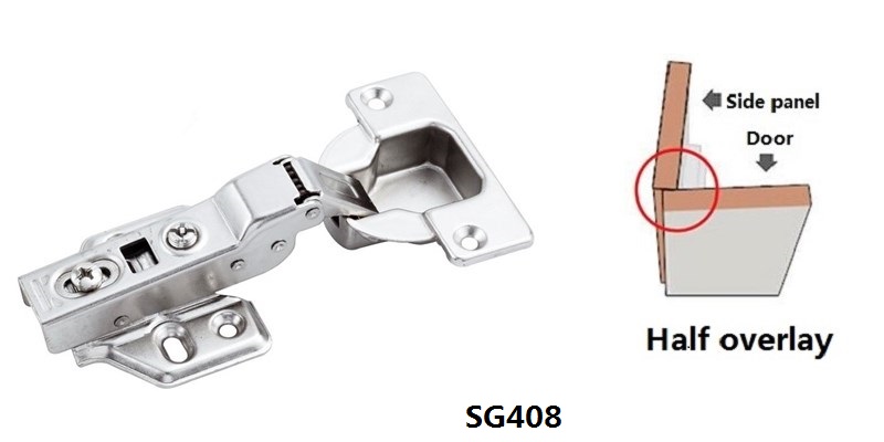 40MM Cup Hydraulic hinge, fixed plate