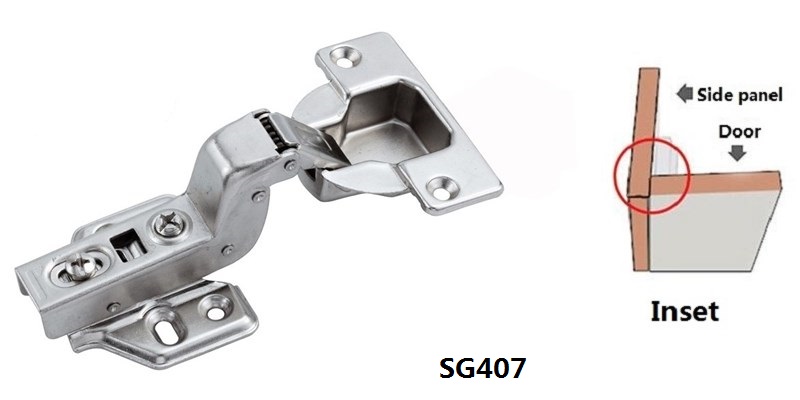 40MM Cup Hydraulic hinge, fixed plate