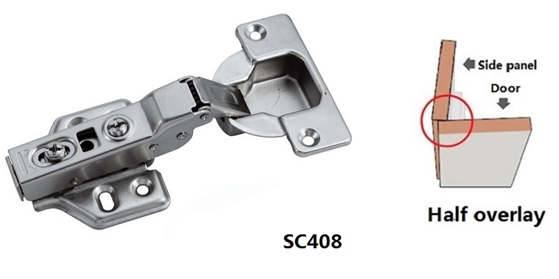 40MM Cup Hydraulic hinge, clip on