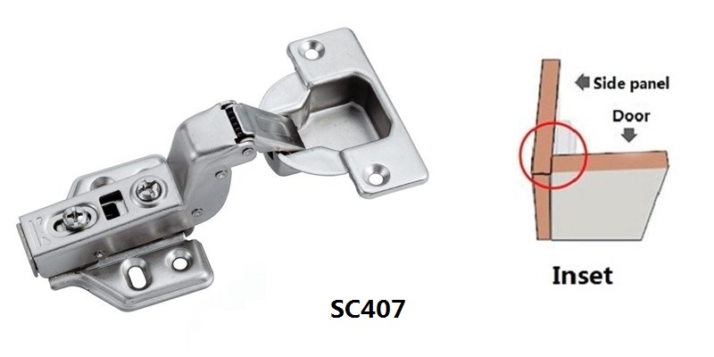 40MM Cup Hydraulic hinge, clip on