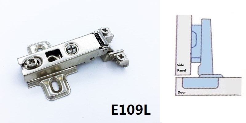 Aluminum Doorframe Hinge, Slide on