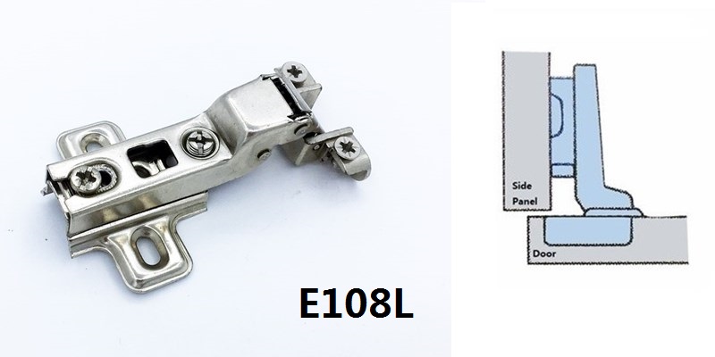 Aluminum Doorframe Hinge, Slide on