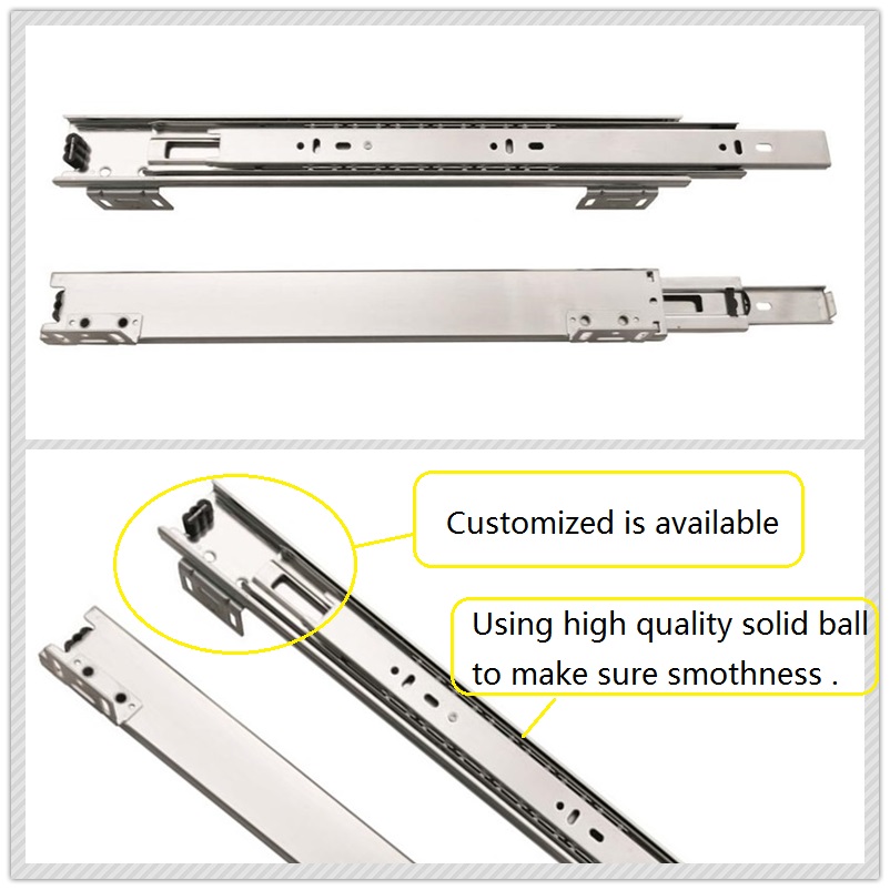 HH4507 Ball bearing slide (Metal drawer/Wirebracket) HH4507 Ball bearing slide (Metal drawer/Wirebracket)