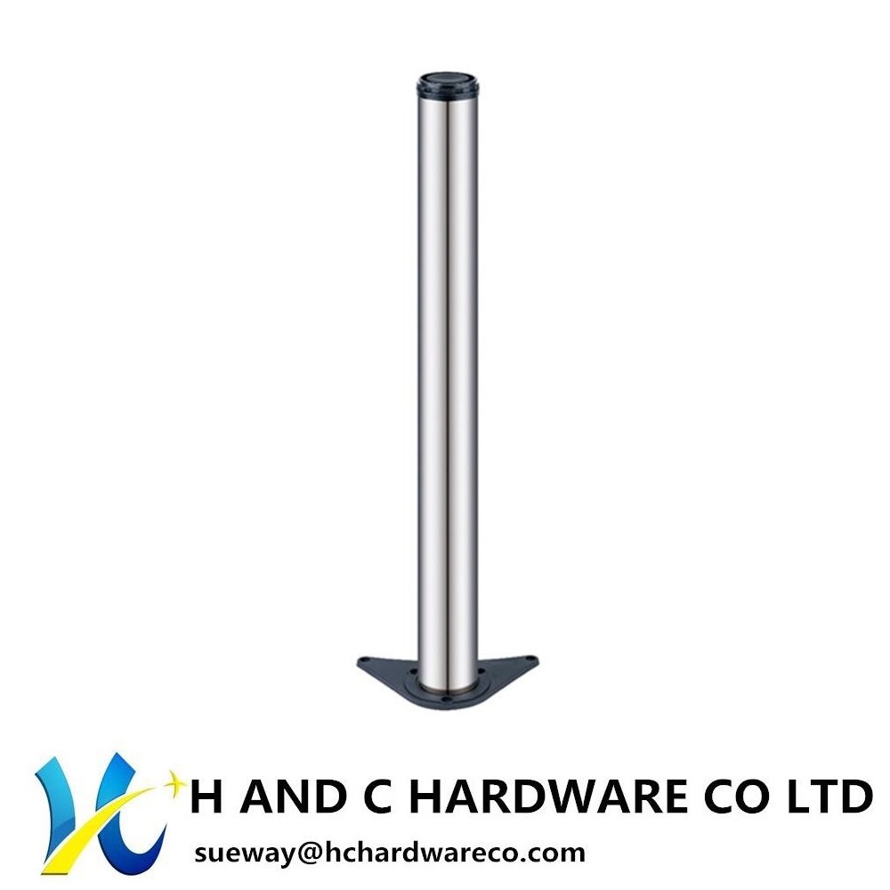 HTL602 Table Leg with Alloy Plate